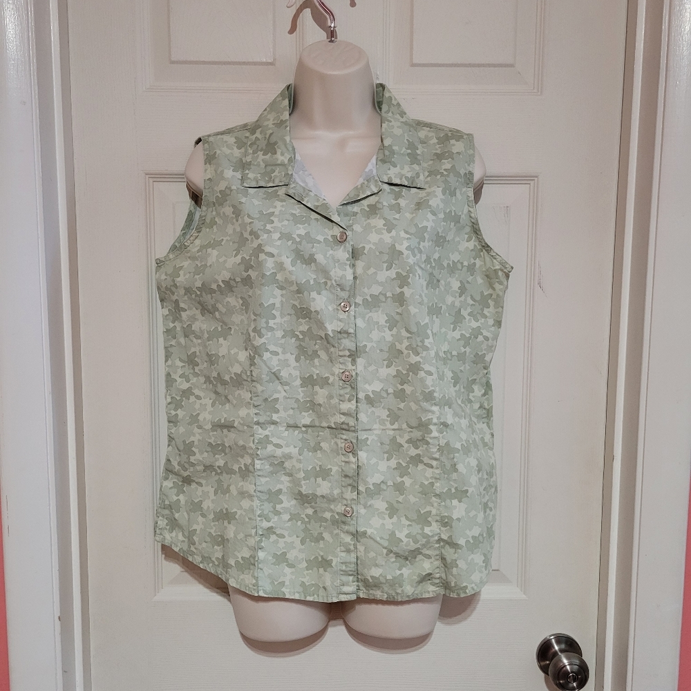 Woolrich sleeveless blouse women's top 🔥🌊🌟BUNDLE AND SAVE